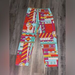 Men/Woman Yoga Festival Hippie Boho 70s Pants One Size Fits Most